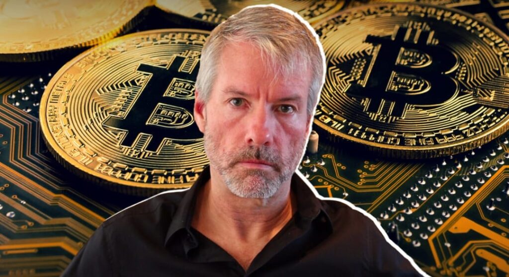 Michael Saylor Removes 'Bitcoin Money' Message During Market Dip.
