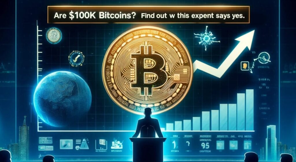 Are $100K Bitcoins unavoidable? Find out when this expert says 'yes'.