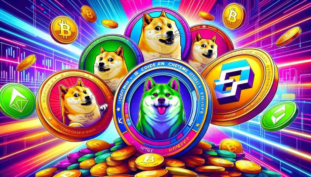 These are the top 5 memecoins that could increase in value by ten times in July!