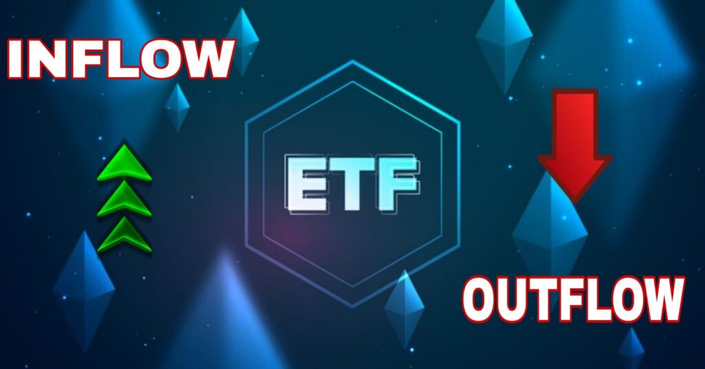 Ethereum Spot ETF sees significant inflows and outflows.